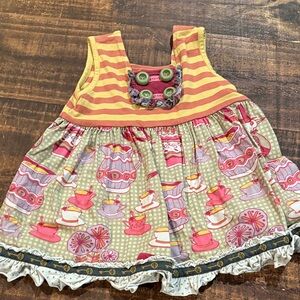 Matilda Jane Yellow and Pink Tea Party Dress
